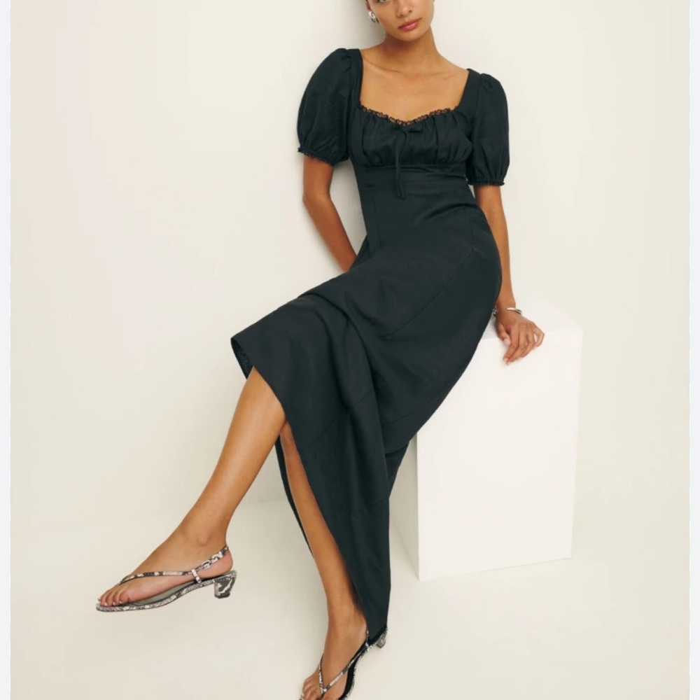 Reformation linen dress
